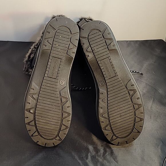 ATHLETECH WOMEN"S MARTY SNOW WATER-RESISTANT LACE UP FAUX FUR COLLAR BOOT - Picture 12 of 14